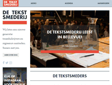 Tablet Screenshot of detekstsmederij.nl